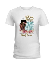 Im a well read black girl I have 3 sides Ladies T-Shirt tile