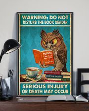 Do not disturb the book reader Serious injur 11x17 Poster lifestyle-poster-2