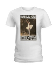 Once upon a time dancer poster Ladies T-Shirt thumbnail