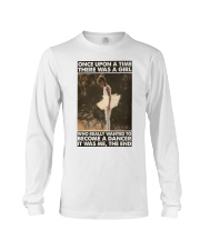 Once upon a time dancer poster Long Sleeve Tee thumbnail