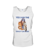 Yes Im the crazy cat lady Unisex Tank thumbnail