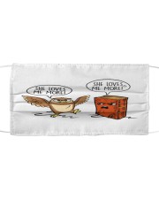 She loves me more Cloth face mask thumbnail
