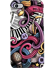 Cartoon Music Doodles Phone Case thumbnail
