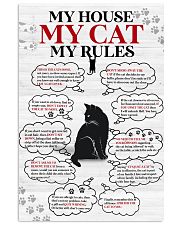 My house my cat my rules 11x17 Poster front