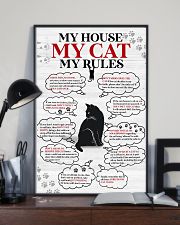 My house my cat my rules 11x17 Poster lifestyle-poster-2