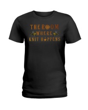 The room knit happens poster Ladies T-Shirt thumbnail