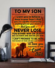 To My Son 11x17 Poster lifestyle-poster-2