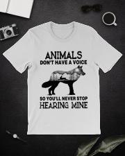 Save The Wolf Classic T-Shirt lifestyle-mens-crewneck-front-16