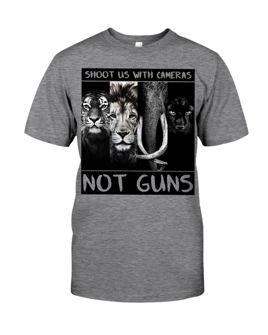 Shoot Us With Cameras Not Guns Classic T-Shirt