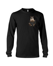 Cat in Pocket Long Sleeve Tee thumbnail
