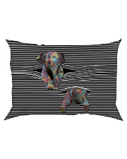 Love Elephants Rectangular Pillowcase tile