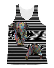 Love Elephants All-Over Unisex Tank tile