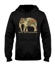 Save The Elephants Hooded Sweatshirt tile
