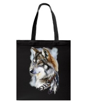 Love Wolf Tote Bag tile