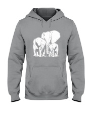 Safari Wildlife Elephant Hooded Sweatshirt tile