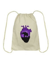 Heart Elephant Drawstring Bag tile