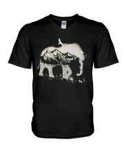 The Elephant12 V-Neck T-Shirt tile