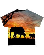 Love Elephants - Printfull All-over T-Shirt back