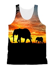 Love Elephants - Printfull All-Over Unisex Tank tile