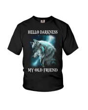 Hello Darkness My Old Friend Youth T-Shirt tile