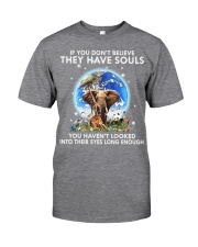 Animals Have Souls Classic T-Shirt front