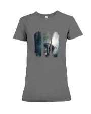 Elephant And Forest Premium Fit Ladies Tee tile