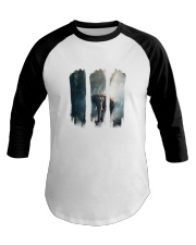 Elephant And Forest Baseball Tee tile