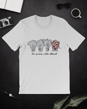 Its ok to be a little different Classic T-Shirt lifestyle-mens-crewneck-front-16