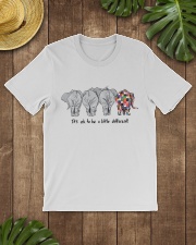 Its ok to be a little different Classic T-Shirt lifestyle-mens-crewneck-front-18