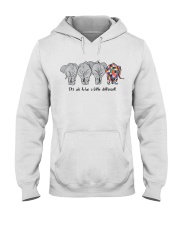 Its ok to be a little different Hooded Sweatshirt tile