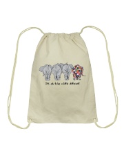 Its ok to be a little different Drawstring Bag tile