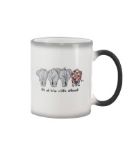 Its ok to be a little different Color Changing Mug tile