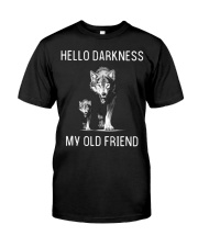 Hello Darkness My Old Friend Premium Fit Mens Tee tile