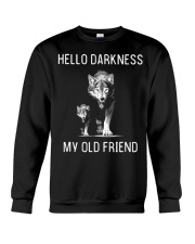 Hello Darkness My Old Friend Crewneck Sweatshirt tile