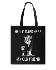 Hello Darkness My Old Friend Tote Bag tile