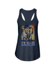 Elephants Ladies Flowy Tank tile