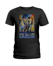 Elephants Ladies T-Shirt tile