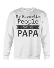 Grandfather My Favorite People Call Me Papa Crewneck Sweatshirt tile