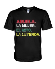 Tshirt Grandmother Abuela V-Neck T-Shirt tile