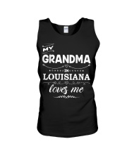 Grandmother My Grandma In Louisiana Loves Me Unisex Tank tile