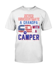 Grandfather Never Understimate A Grandpa Classic T-Shirt tile