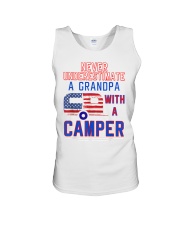 Grandfather Never Understimate A Grandpa Unisex Tank tile