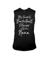 Grandmother My Favorite Basketball Player Call Me Sleeveless Tee tile