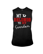 Grandmother My Heart Belongs To My Grandson Sleeveless Tee tile