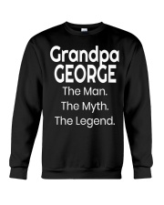 Grandfather George Man Myth Legend Crewneck Sweatshirt tile
