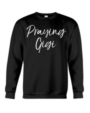 Grandmother Praying Gigi Prayer Cute Christian Crewneck Sweatshirt tile
