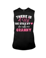 Grandmother Gifts S She Calls Me Granny Saying Sleeveless Tee tile