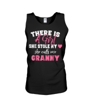 Grandmother Gifts S She Calls Me Granny Saying Unisex Tank tile