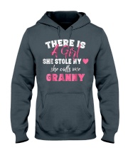 Grandmother Gifts S She Calls Me Granny Saying Hooded Sweatshirt front