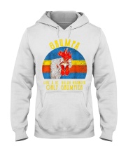 Grandfather Grumpier Chicken Hooded Sweatshirt front